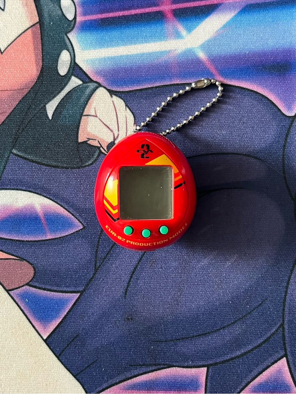 EVA 02 Production Model Evatchi Asuka Evangelion Tamagotchi Nano